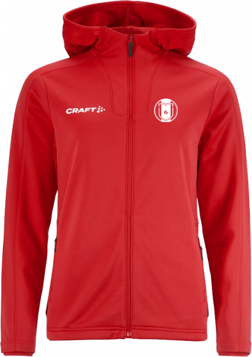 Craft - 6Hbu Hooded Jacket Women - Red