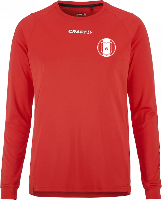 Craft - 6Hbu Long Sleeve T-Shirt Men - Bright Red