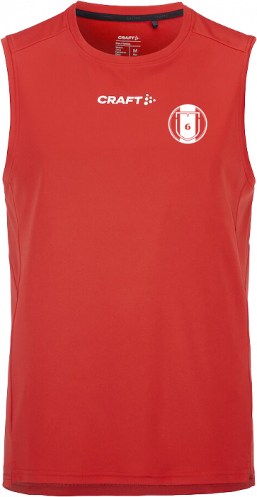 Craft - 6Hbu Singlet Men - Bright Red